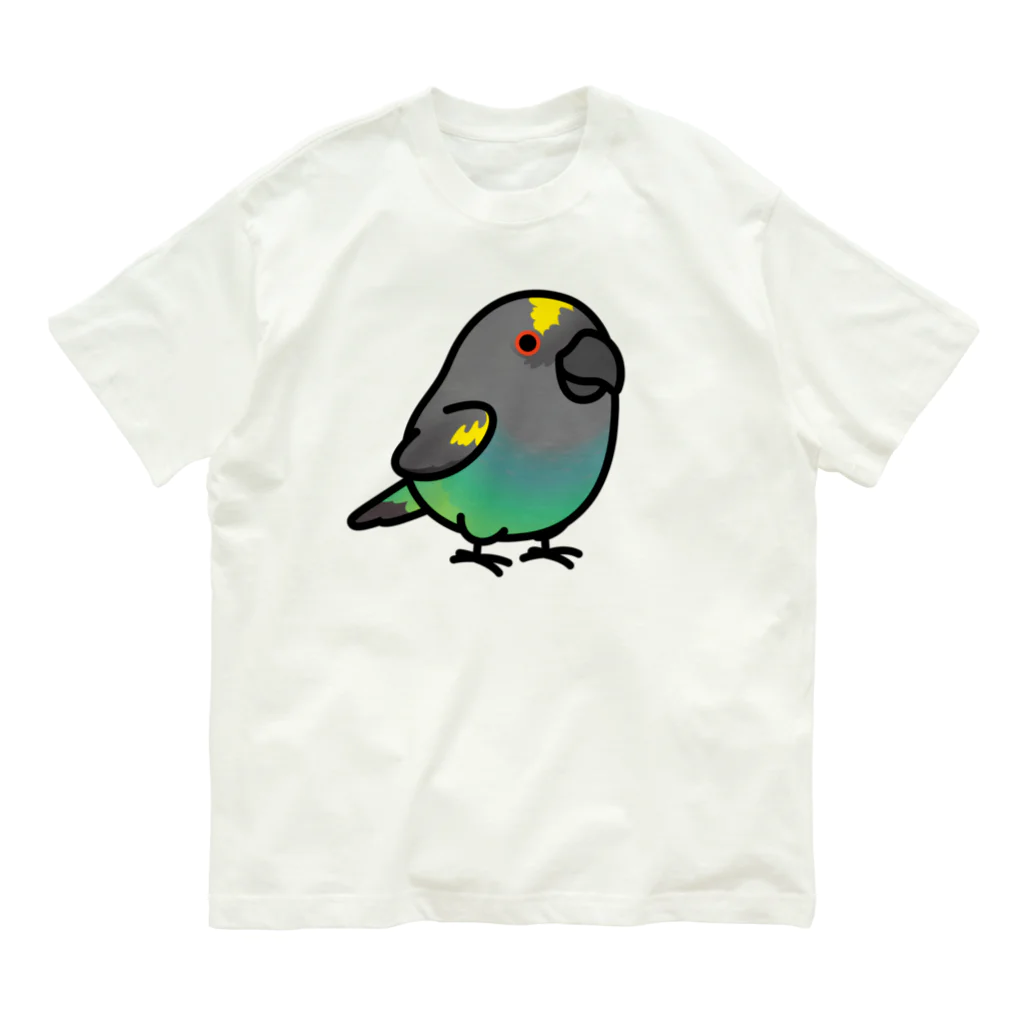 Cody the LovebirdのChubby Bird ムラクモインコ オーガニックコットンTシャツ