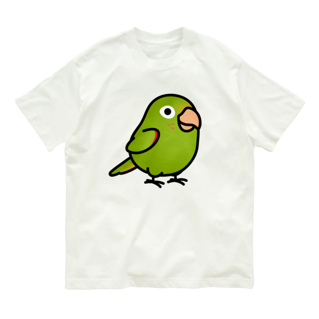 Cody the LovebirdのChubby Bird メジロメキシコインコ オーガニックコットンTシャツ