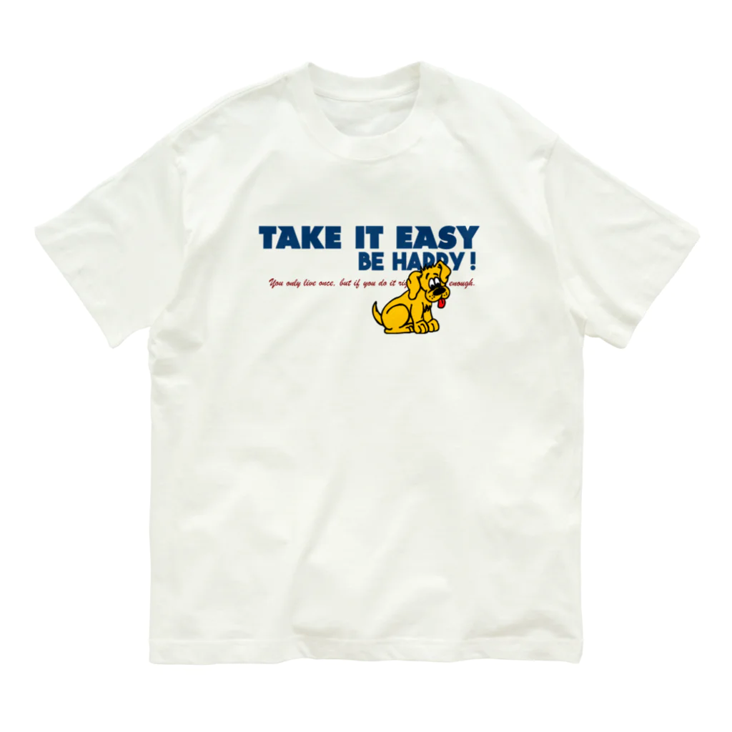 JOKERS FACTORYのTAKE IT EASY オーガニックコットンTシャツ