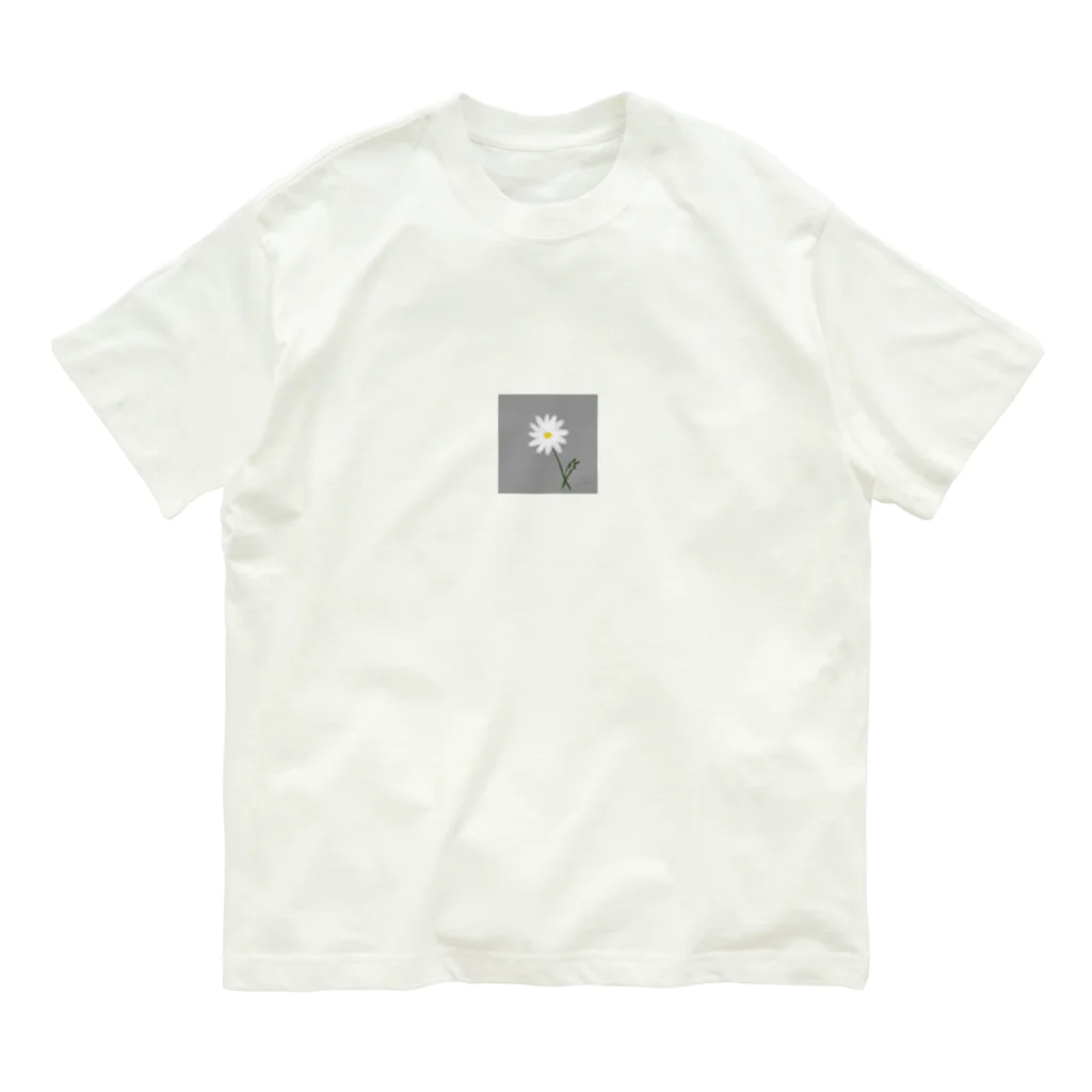 rilybiiの＊マーガレット＊gray Organic Cotton T-Shirt