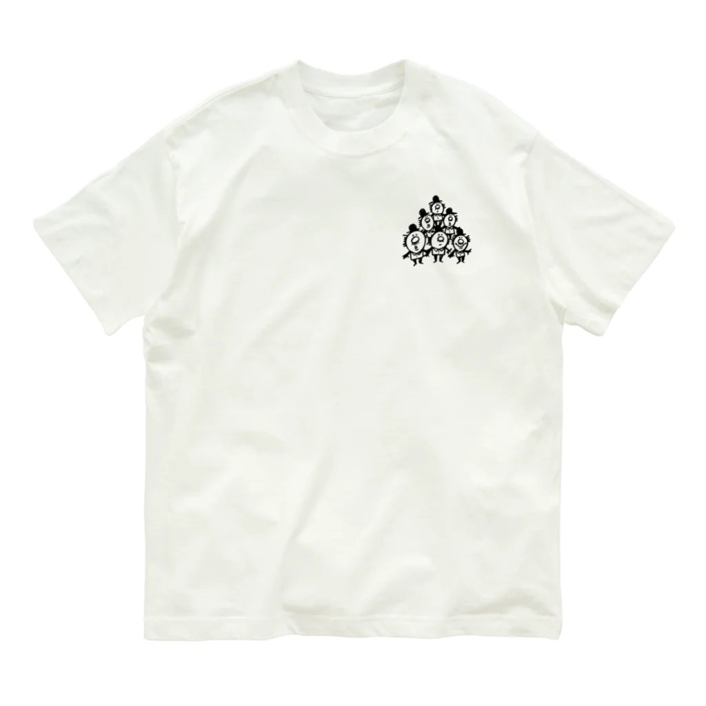 カタオカナオのちっさいおじさんたち Organic Cotton T-Shirt