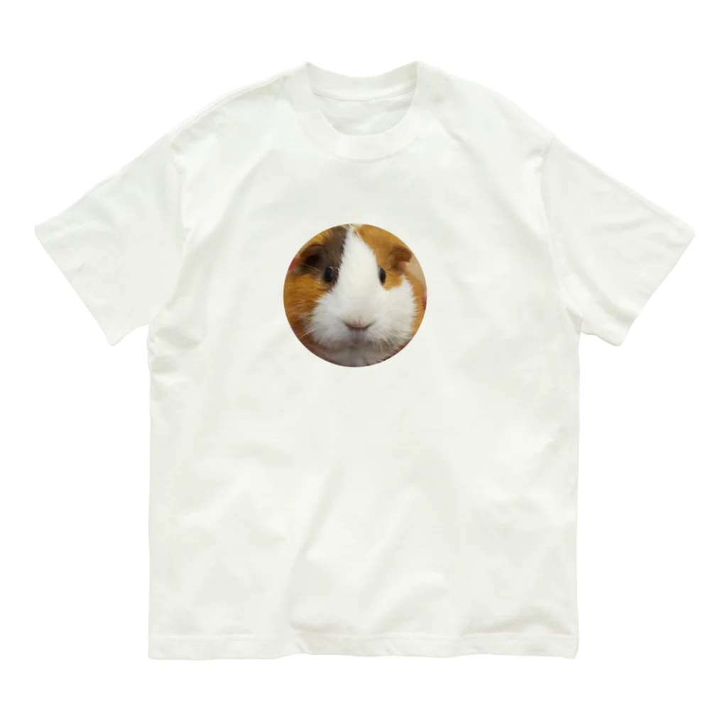 モルモットのミマモル隊のマルちゃん Organic Cotton T-Shirt