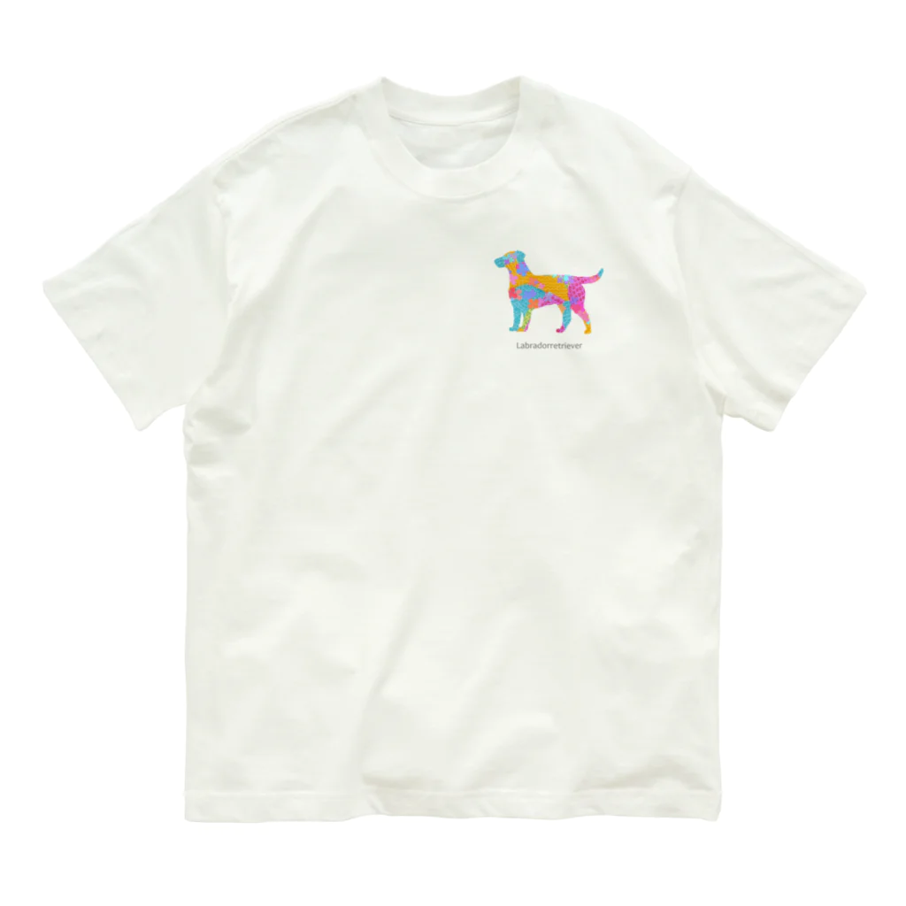 AtelierBoopのアレグリヘ　ラブラドール Organic Cotton T-Shirt