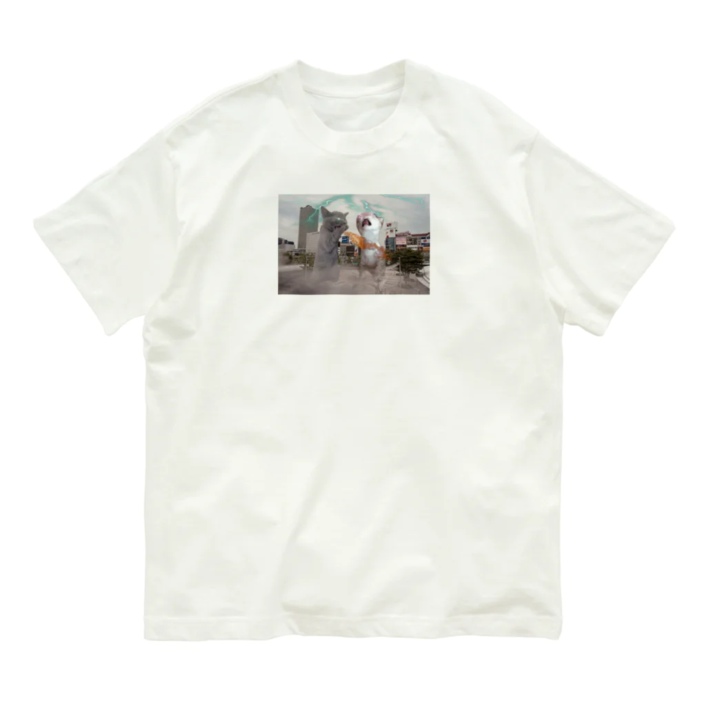 nana-iroのウルトラネコ Organic Cotton T-Shirt