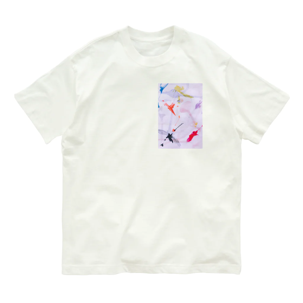 ATELIER SUIのシナプス オーガニックコットンTシャツ