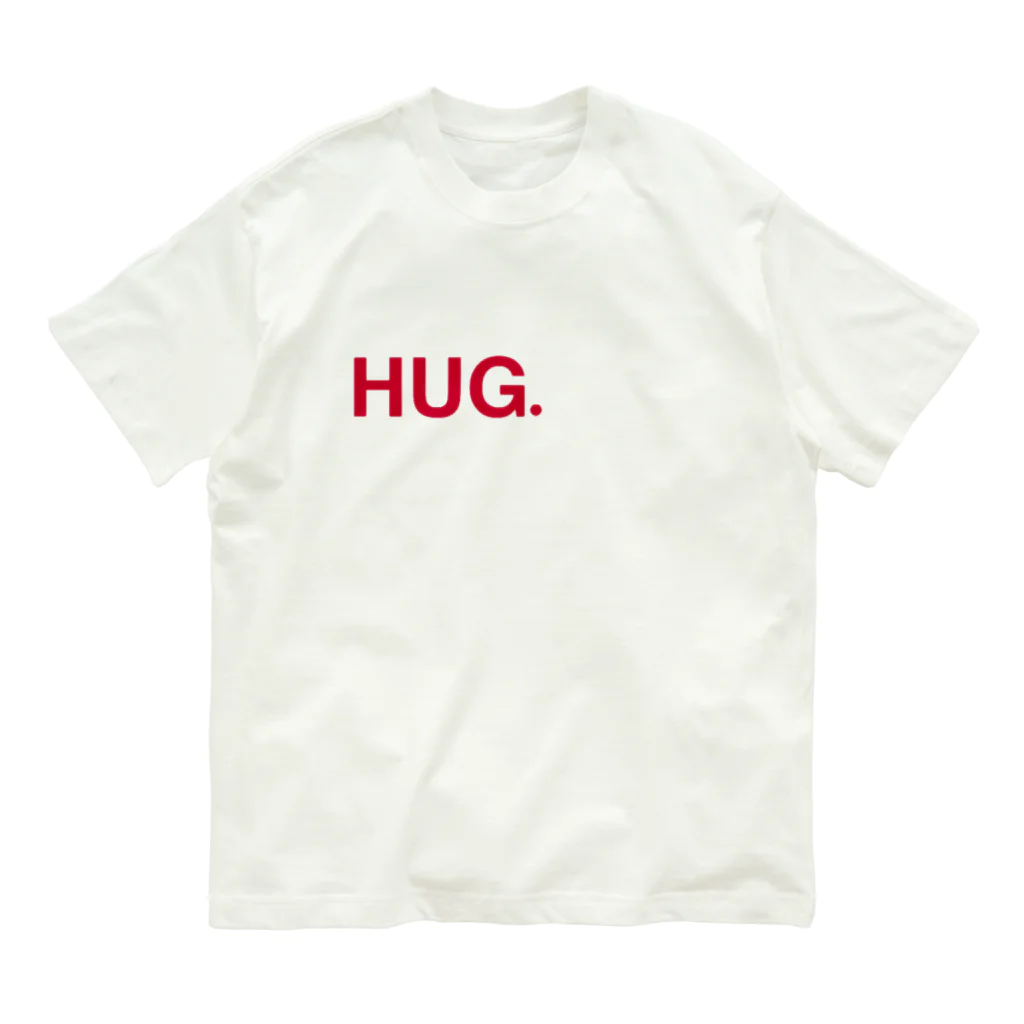 lily and smile ☺︎のhug❤️ オーガニックコットンTシャツ