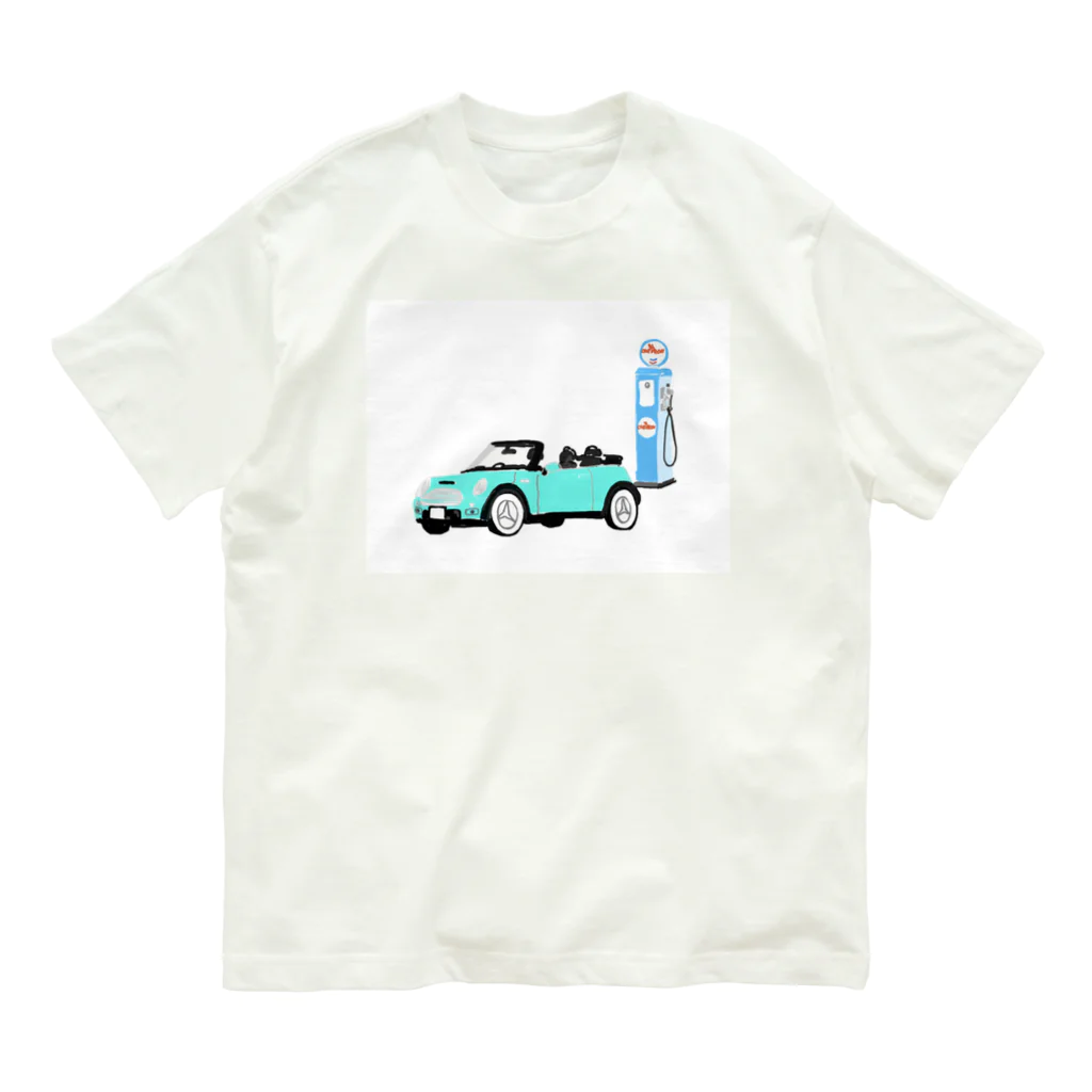 AVOCADOの車50s' オーガニックコットンTシャツ