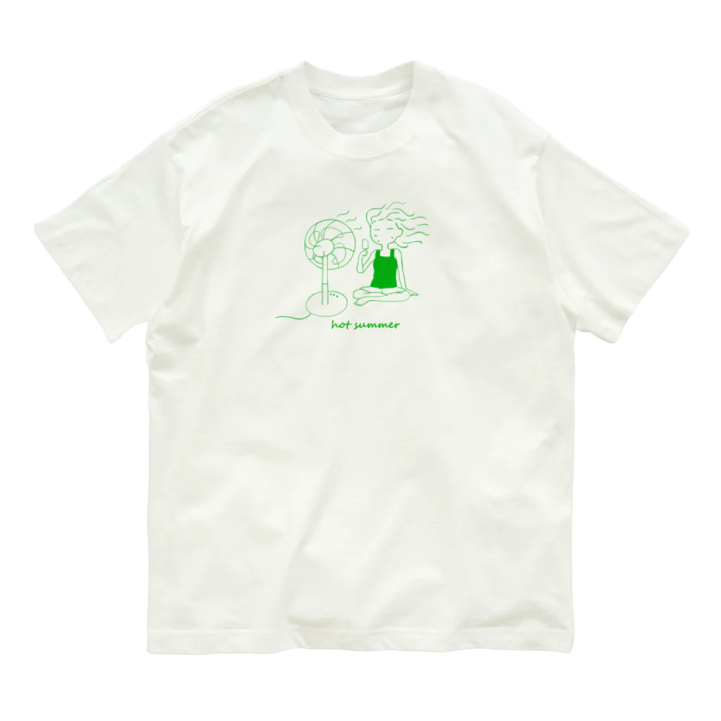 いおりの暑い夏 オーガニックコットンTシャツ