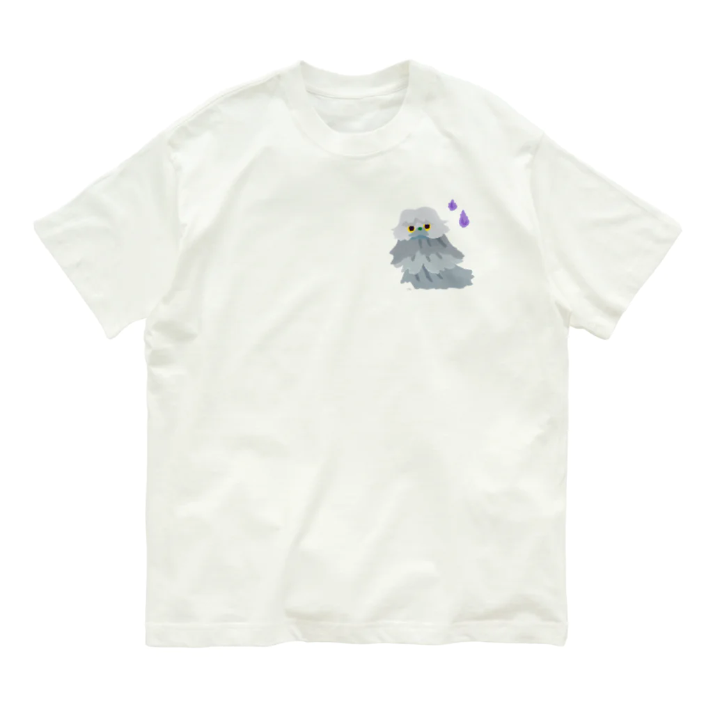 おばけ商店のおばけTシャツ＜毛羽毛現＞ Organic Cotton T-Shirt