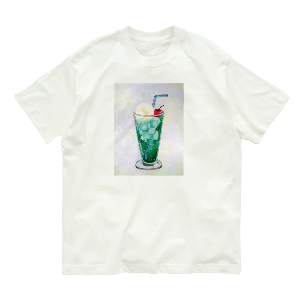 youmoreのメロンクリームソーダ Organic Cotton T-Shirt