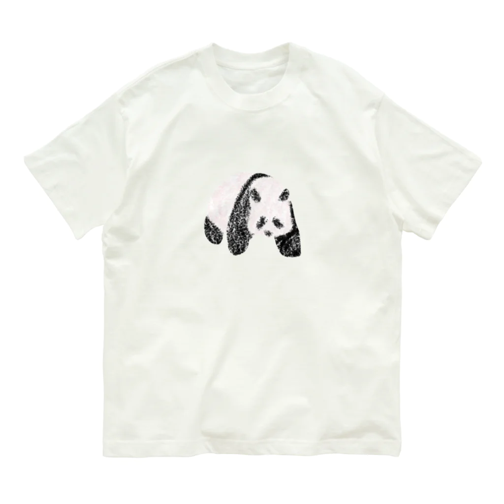 Echoes のPANDA オーガニックコットンTシャツ