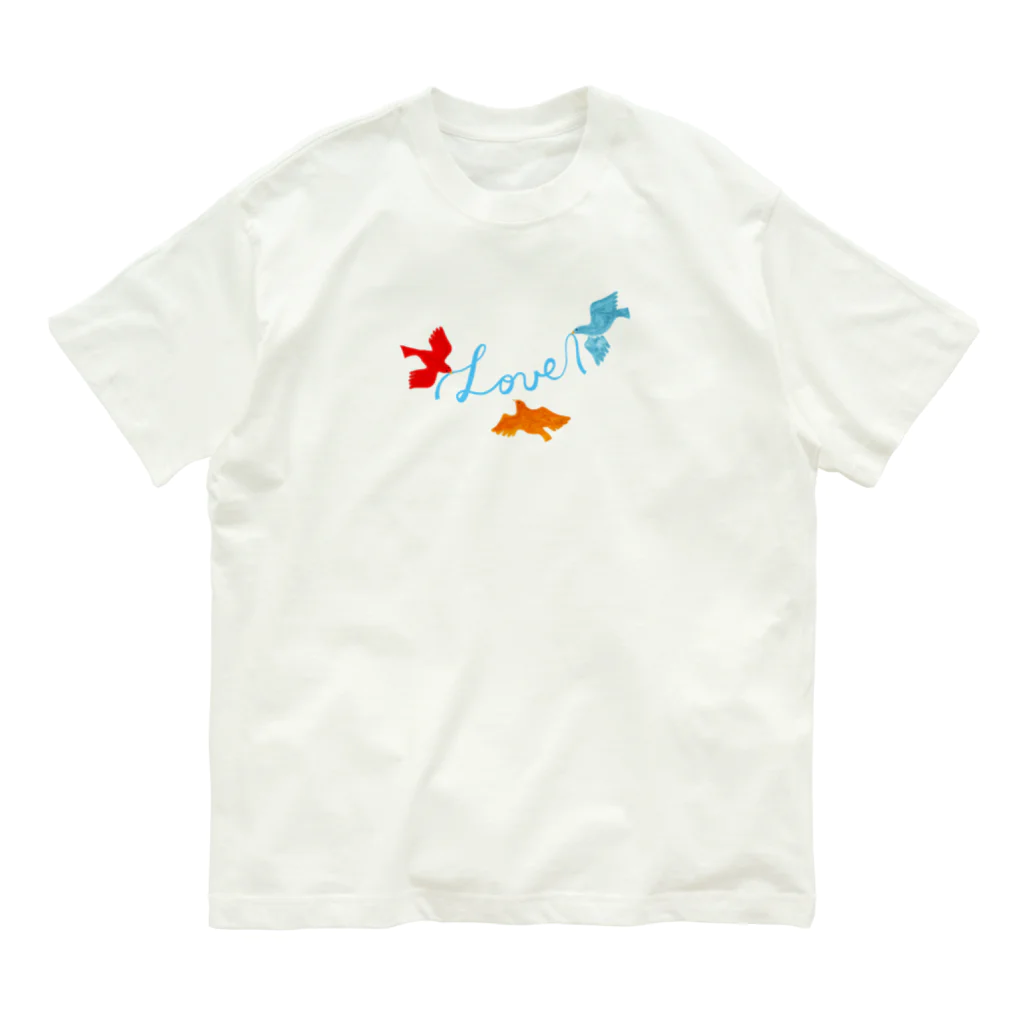 souzen のLOVE bird Organic Cotton T-Shirt