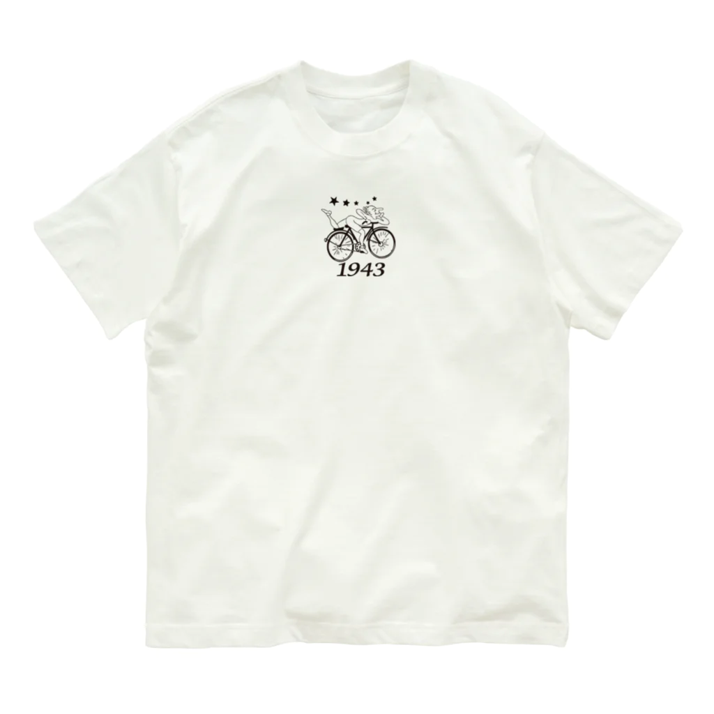 日本人のThe Bicycle Day-BK オーガニックコットンTシャツ