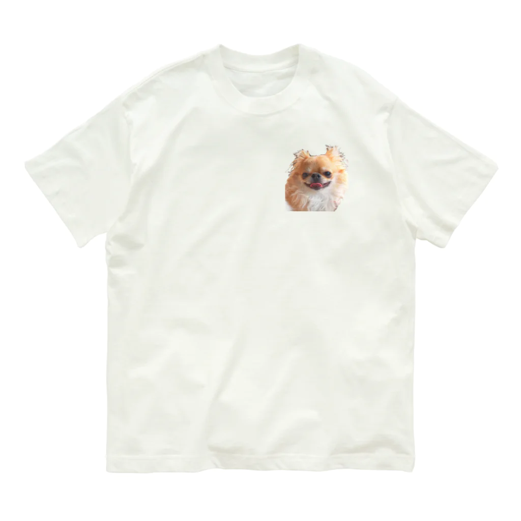 チワワ&ポメラニアンのおうちのチワワのミロくん Organic Cotton T-Shirt