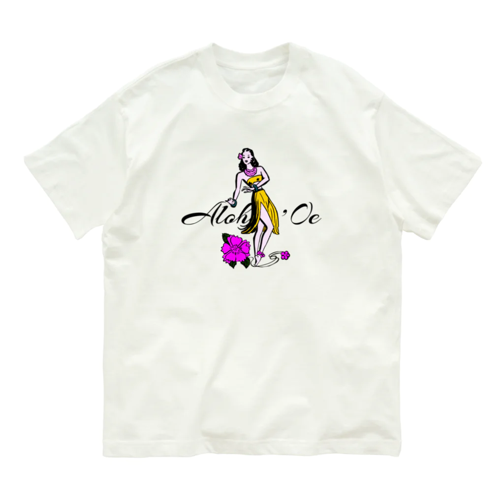 JOKERS FACTORYのHULA GIRL オーガニックコットンTシャツ