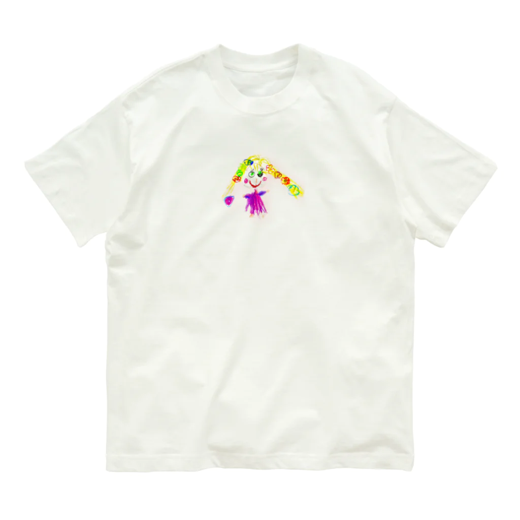 raiichiのらむイラスト☆ オーガニックコットンTシャツ