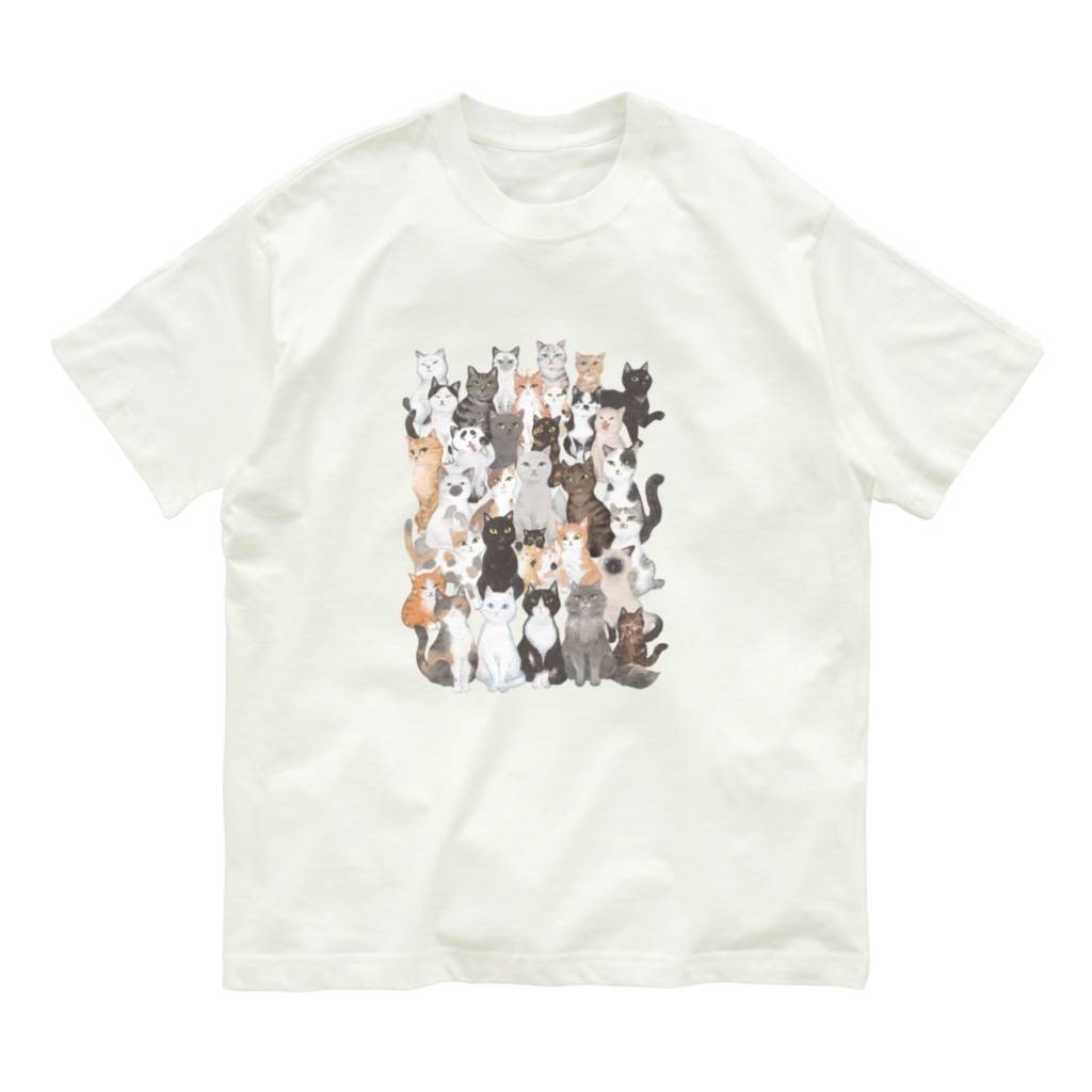 はるさめ商店の猫ネットワークA Organic Cotton T-Shirt