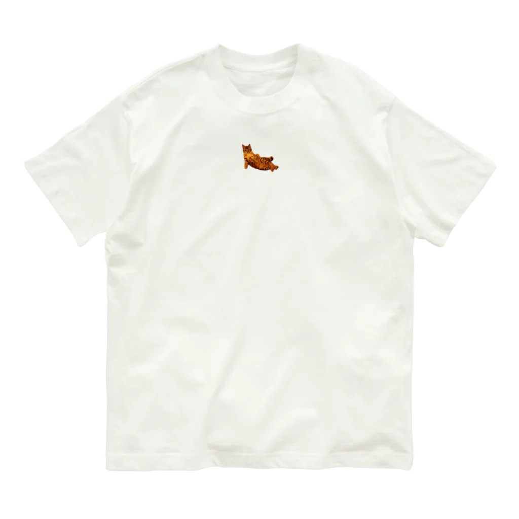 Elegant CatのElegant Cat ② オーガニックコットンTシャツ