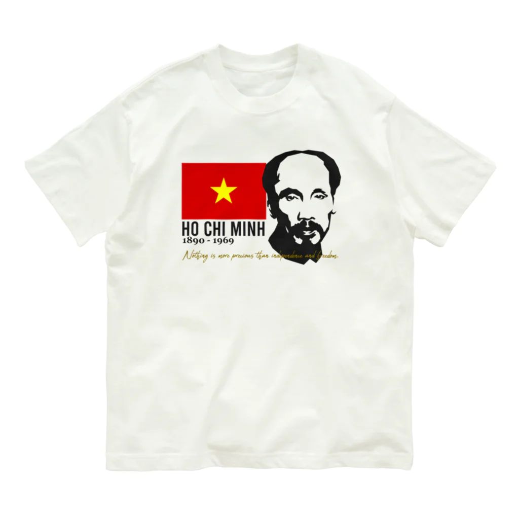 JOKERS FACTORYのHO CHI MINH オーガニックコットンTシャツ