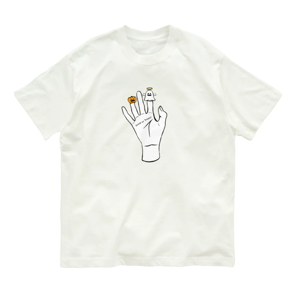 ないものねだりのFinger puppets オーガニックコットンTシャツ