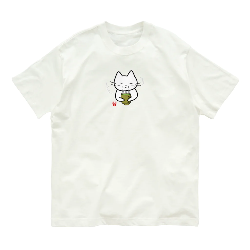 satoharuのいっぷく オーガニックコットンTシャツ