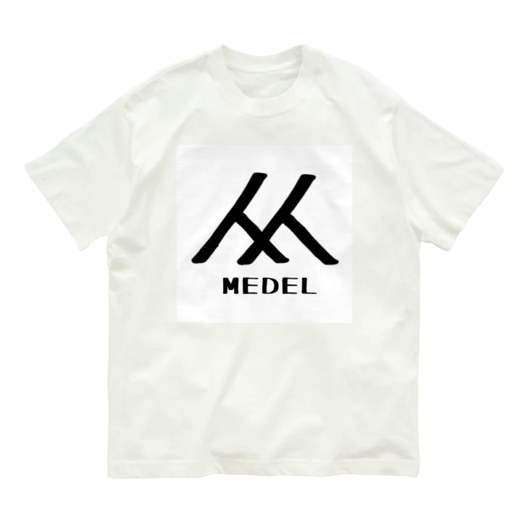 MedelBox™️ のメデル　ロゴマーク オーガニックコットンTシャツ