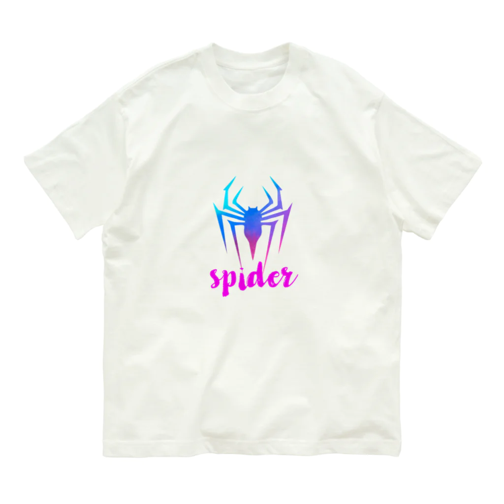 ごった煮商店のcolorfulspider オーガニックコットンTシャツ