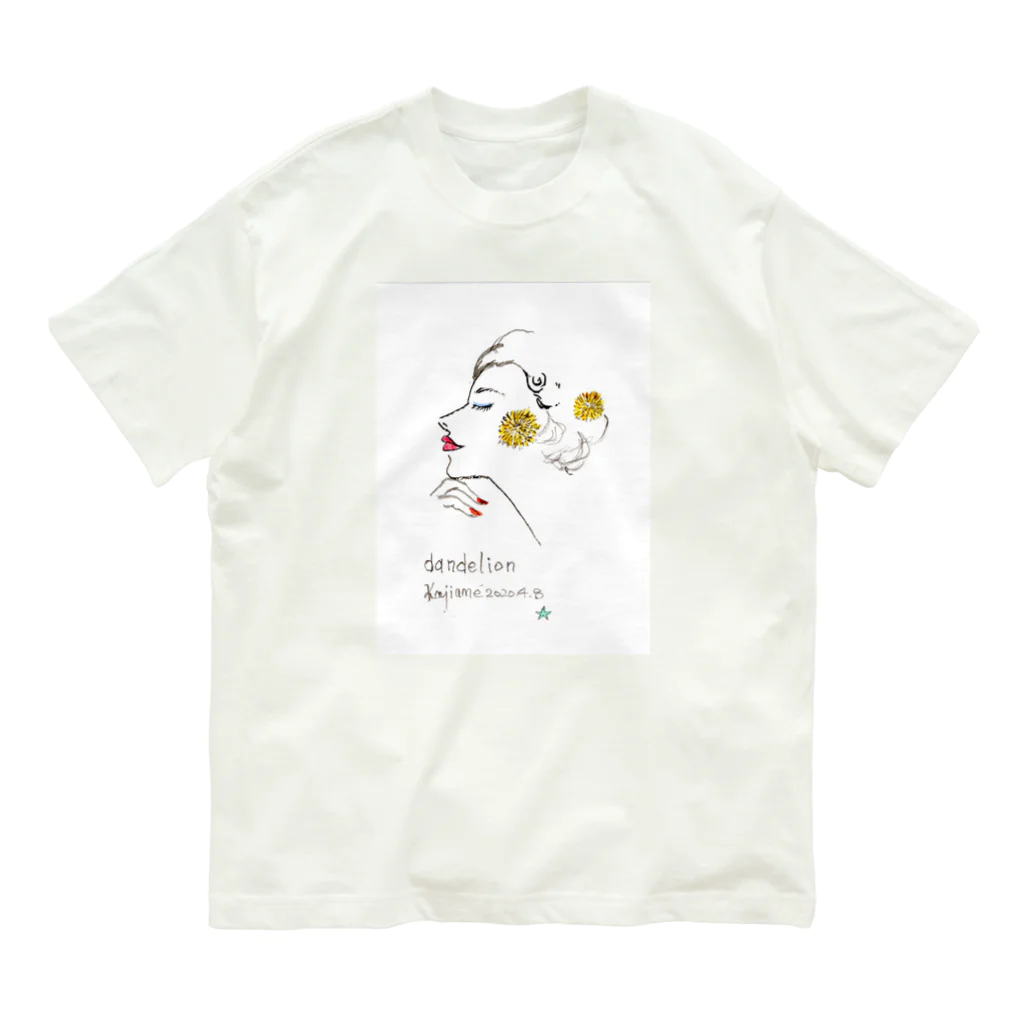 atelier-ckのダンデライオン オーガニックコットンTシャツ