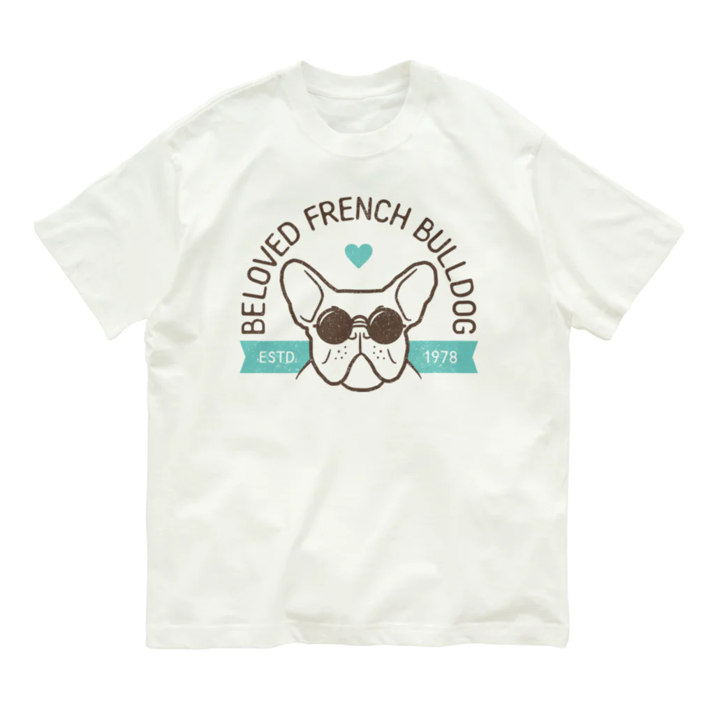 まるいねこのフレンチ・ブルドッグ 2 Organic Cotton T-Shirt