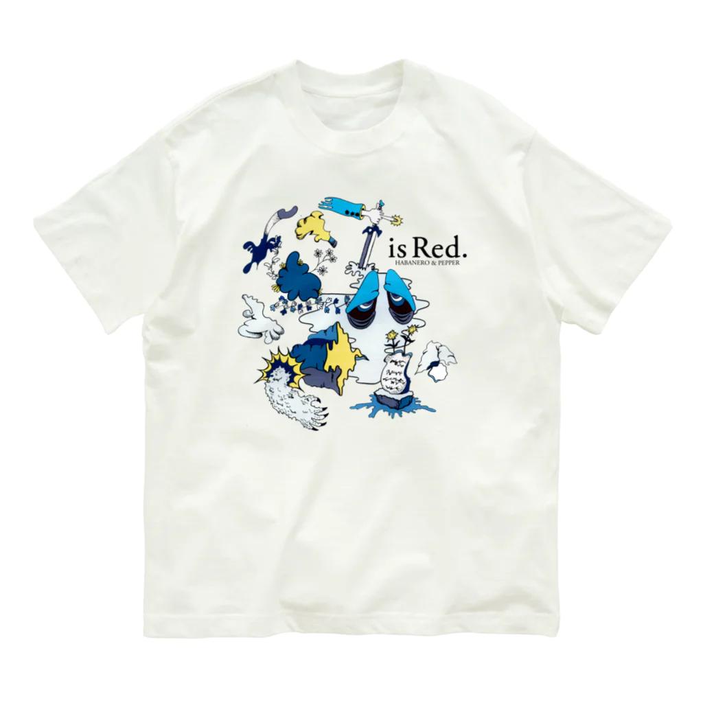 ハバネロ胡椒のハバネロ胡椒「is Red.」記念グッズA Organic Cotton T-Shirt