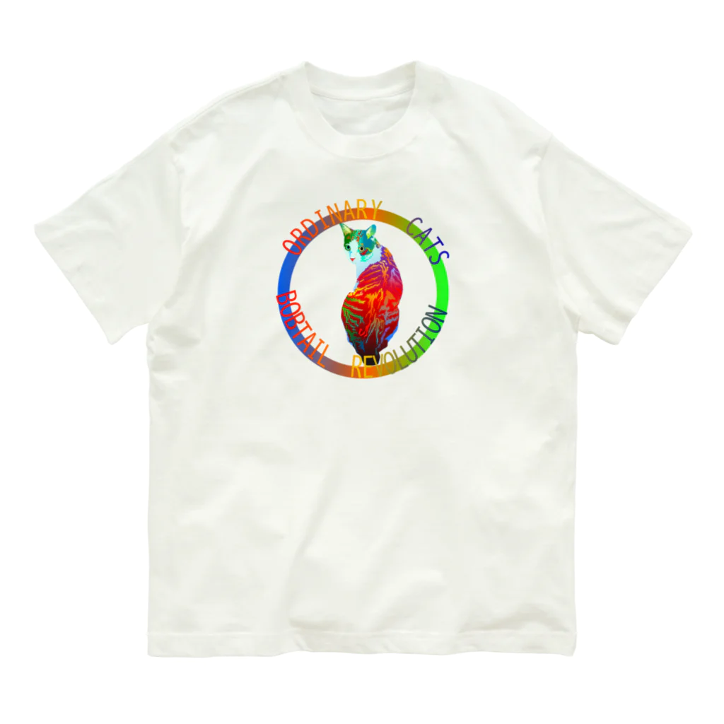 『NG （Niche・Gate）』ニッチゲート-- IN SUZURIのOrdinary Cats08h.t.(夏) Organic Cotton T-Shirt