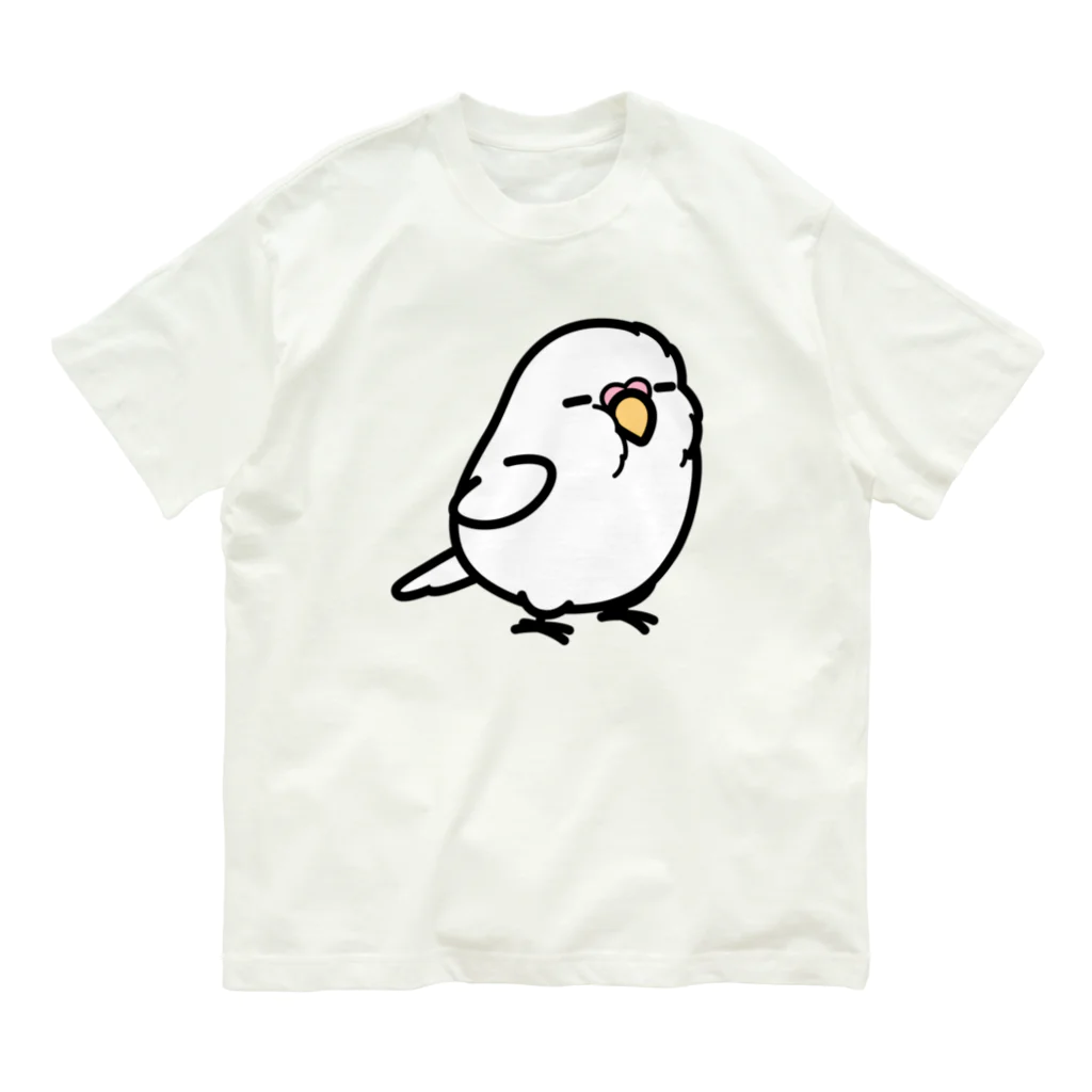 Cody the LovebirdのChubby Bird 大型セキセイインコ Organic Cotton T-Shirt