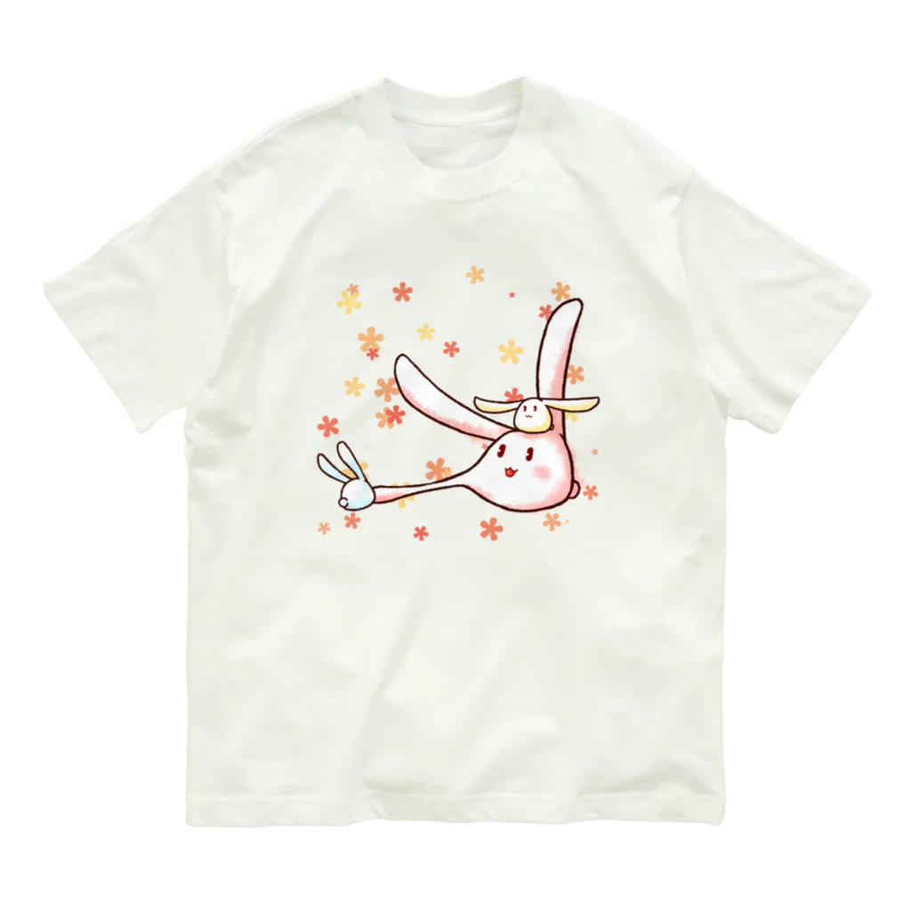 DSM/冴木みやこのもちうさぎ オーガニックコットンTシャツ