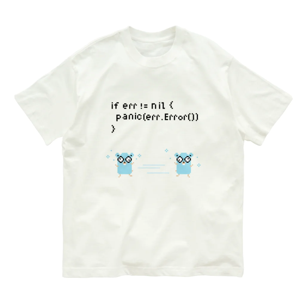 TONTONのDon’t Panic! オーガニックコットンTシャツ