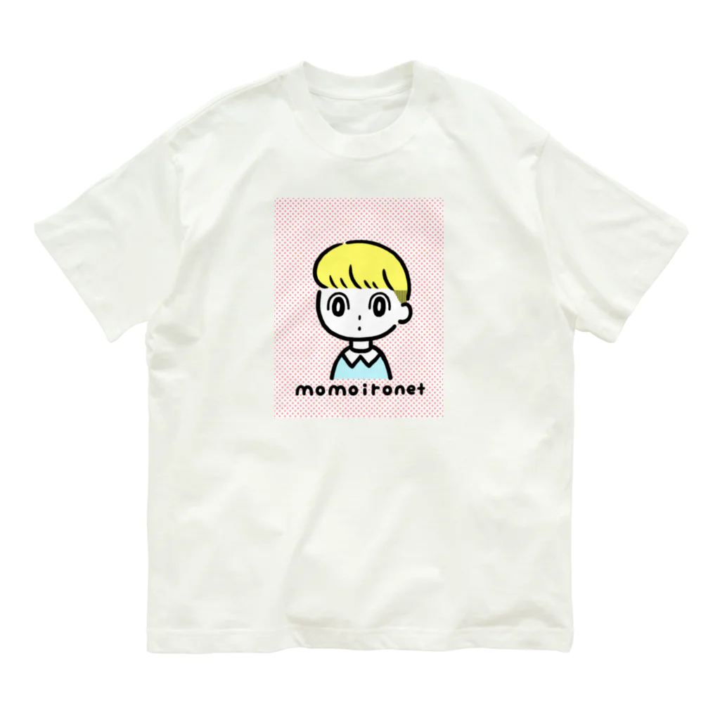 momoironetのKARIAGE オーガニックコットンTシャツ