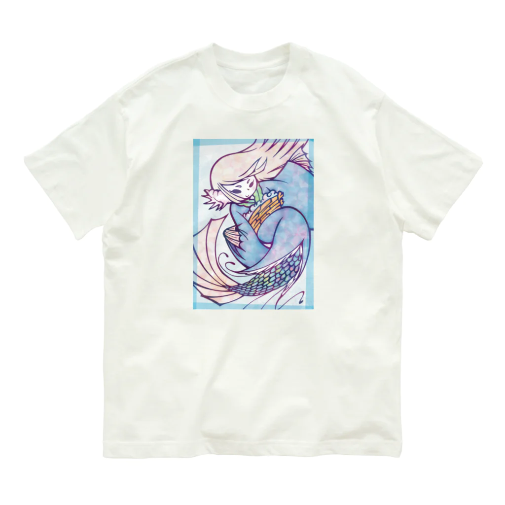 ワノハ -WANOHA-の海のお着物 Organic Cotton T-Shirt