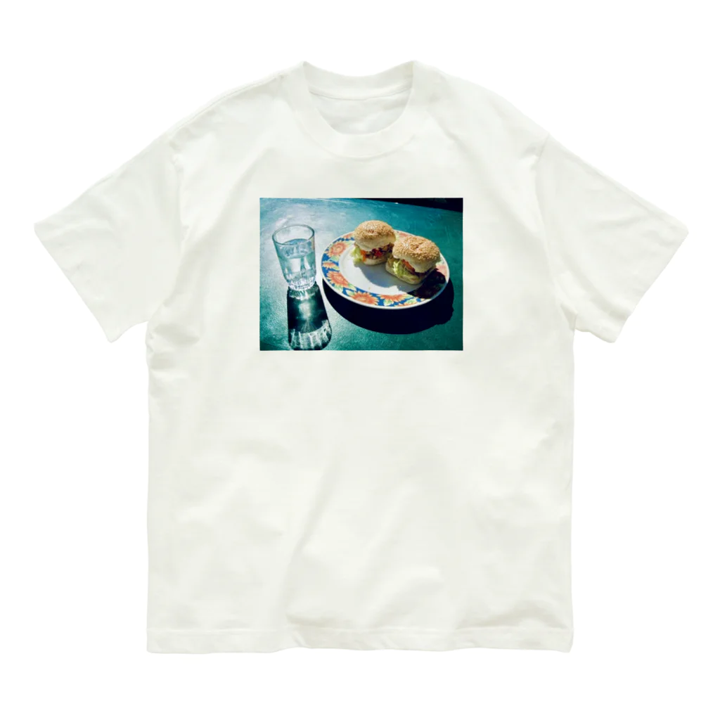 Laugh&Notebooksのいつかの朝食 オーガニックコットンTシャツ