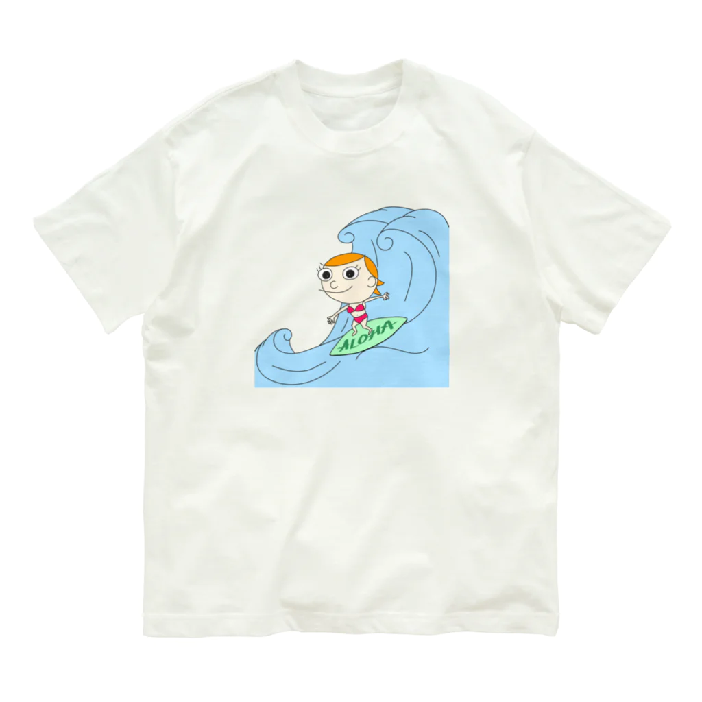 charlolのaloha Charlie オーガニックコットンTシャツ