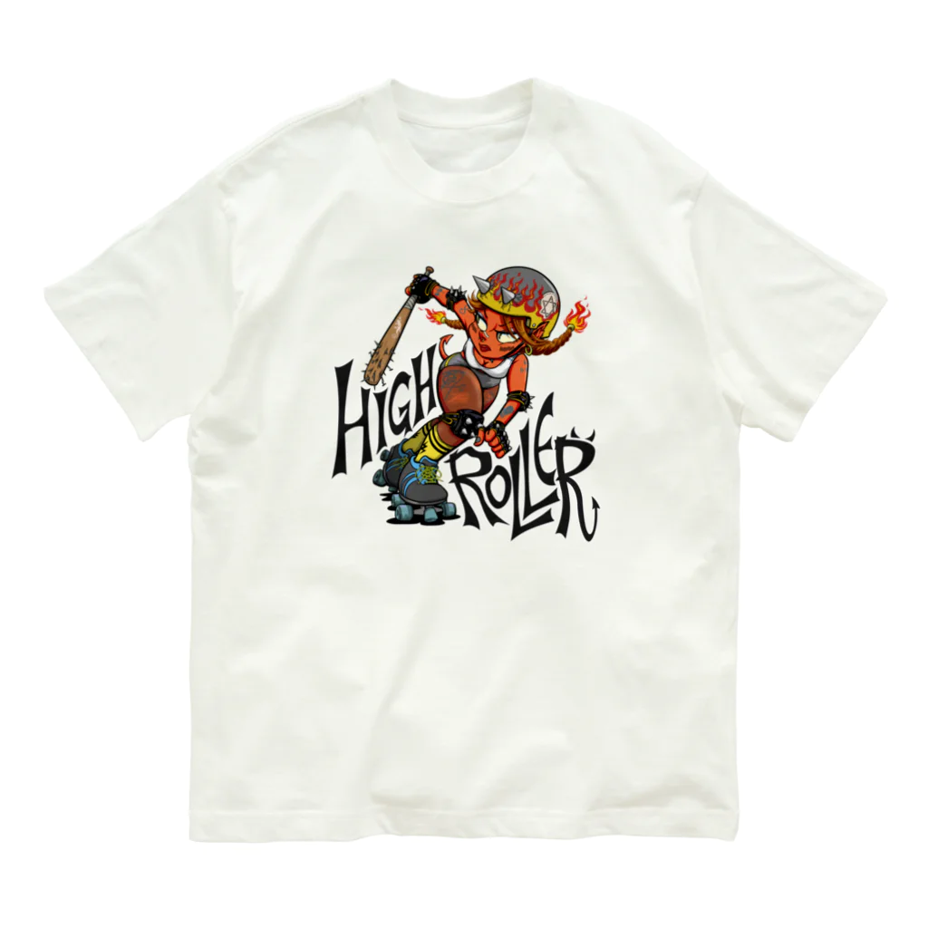 nidan-illustrationの“HIGH ROLLER” Organic Cotton T-Shirt