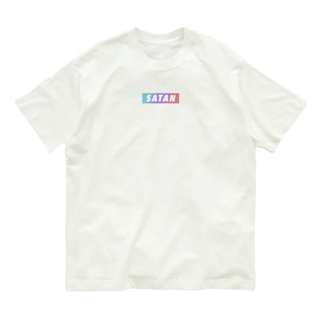 STNのグラデーションSTN ロゴT オーガニックコットンTシャツ