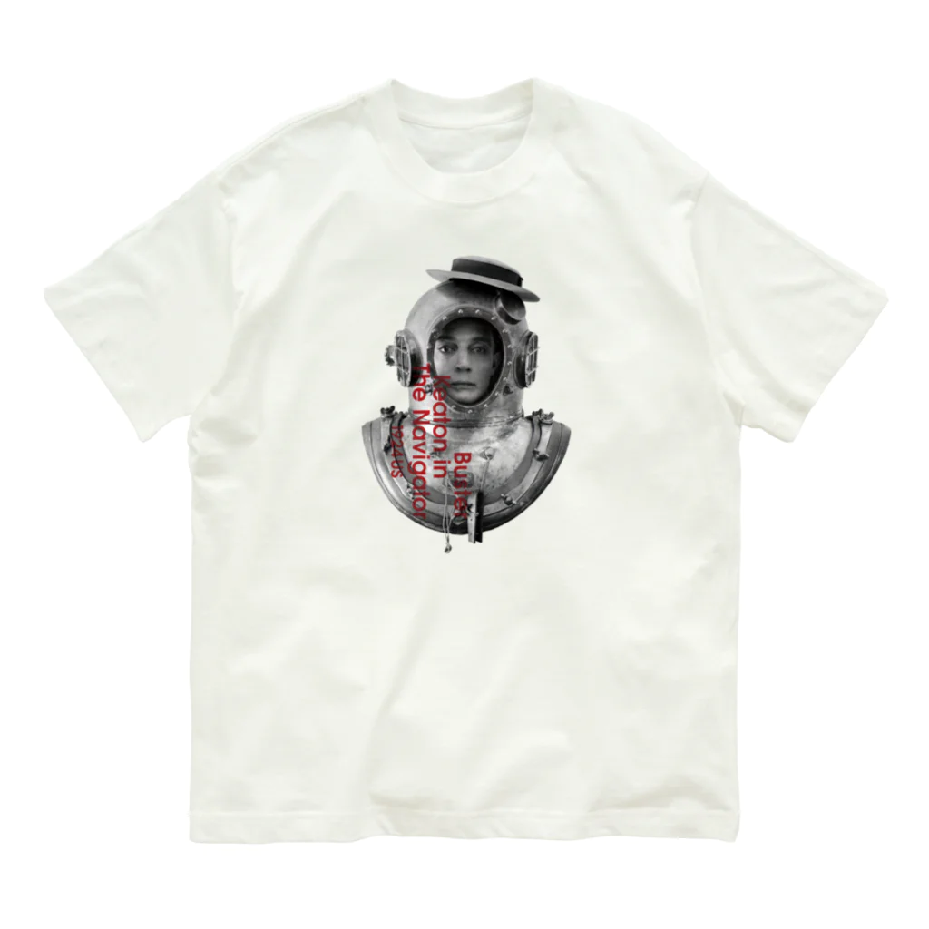 stereovisionのThe Navigator（海底王キートン）1 オーガニックコットンTシャツ