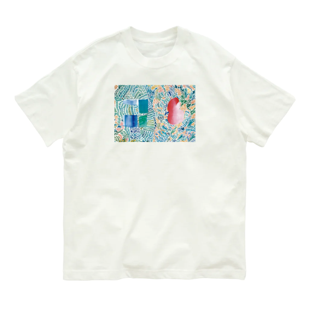 クボタノブエのきっとこの香りは金木犀 Organic Cotton T-Shirt