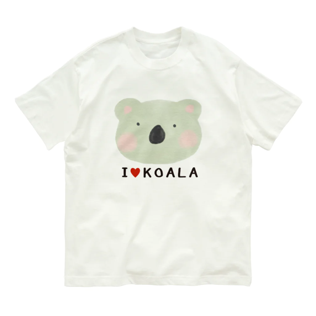 イラストレーター yasijunのＩはーとＫＯＡＬＡ Organic Cotton T-Shirt