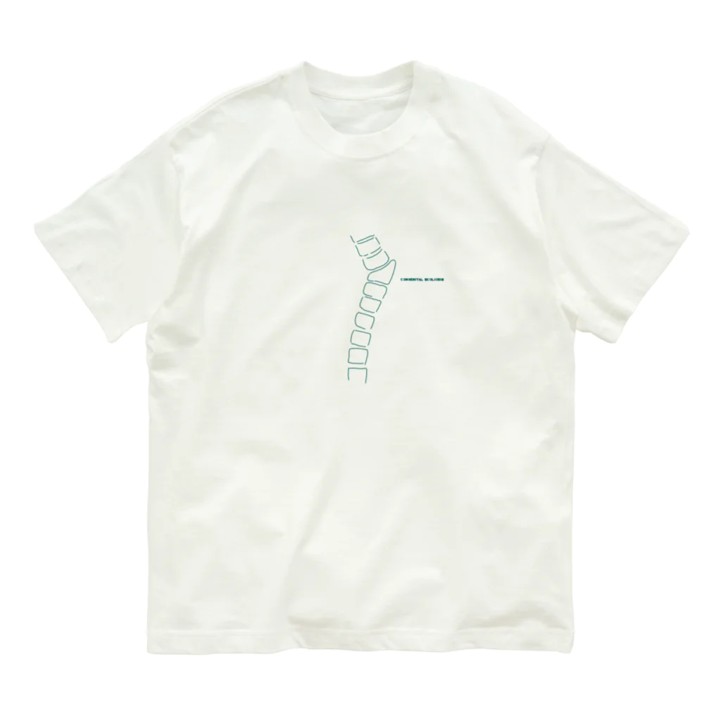 橋口連合のCongenital Scoliosis オーガニックコットンTシャツ