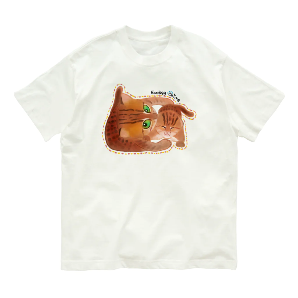 EcologyOnline（エコロジーオンライン）のサビイロネコ オーガニックコットンTシャツ