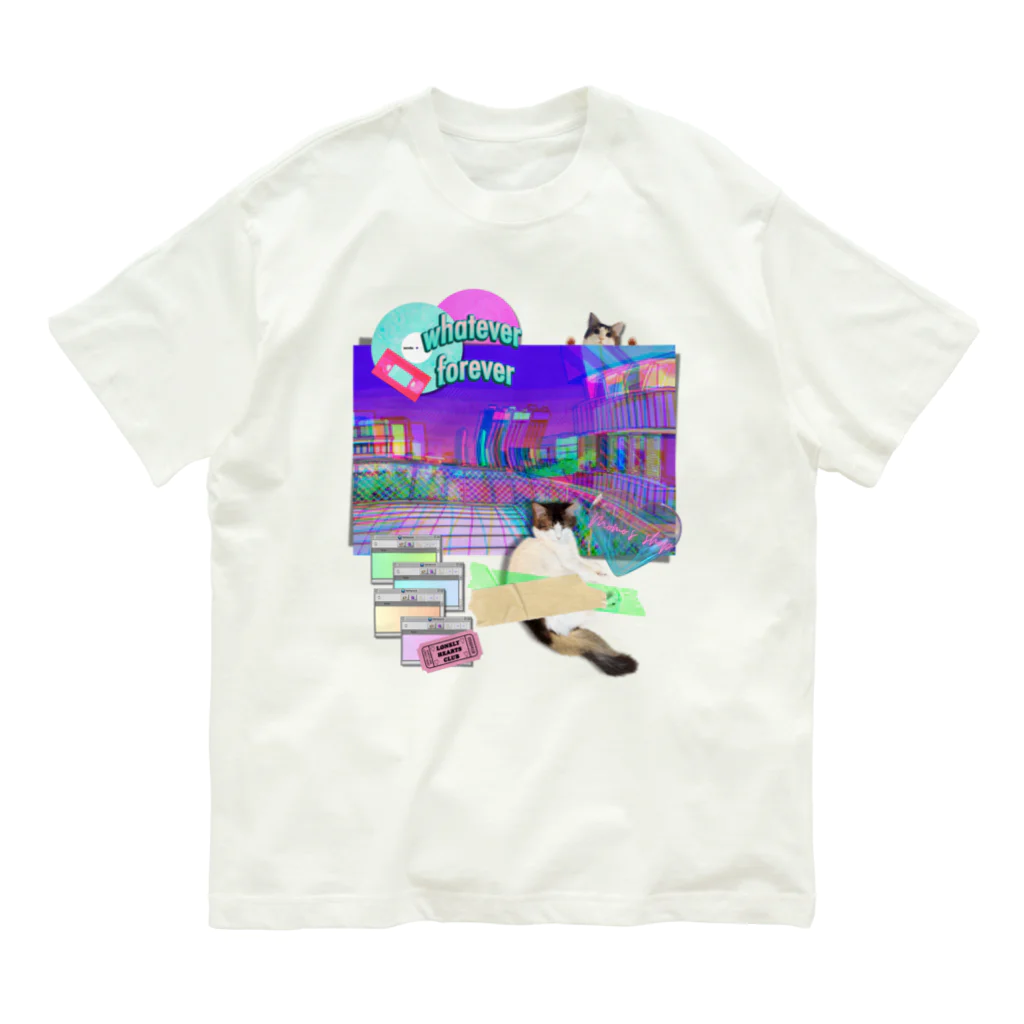 𝙈𝙊𝙈𝙊'𝙨 𝙎𝙝𝙤𝙥のベランダ オーガニックコットンTシャツ