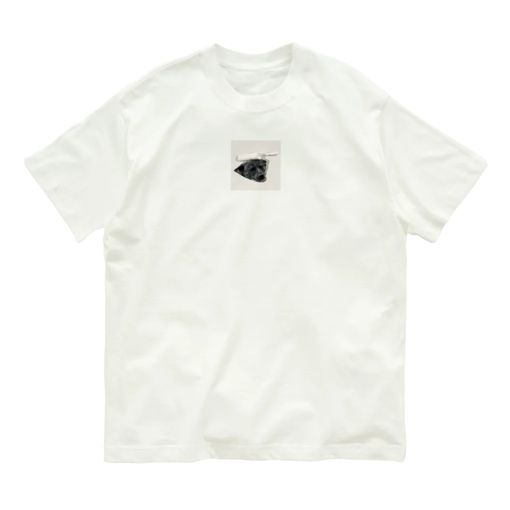 よく寝る甲斐犬のころころ Organic Cotton T-Shirt