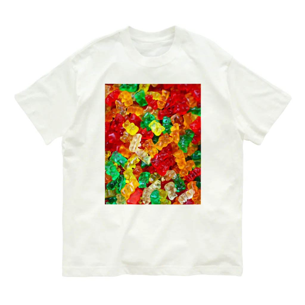 𝙈𝙊𝙈𝙊'𝙨 𝙎𝙝𝙤𝙥のGummies Organic Cotton T-Shirt