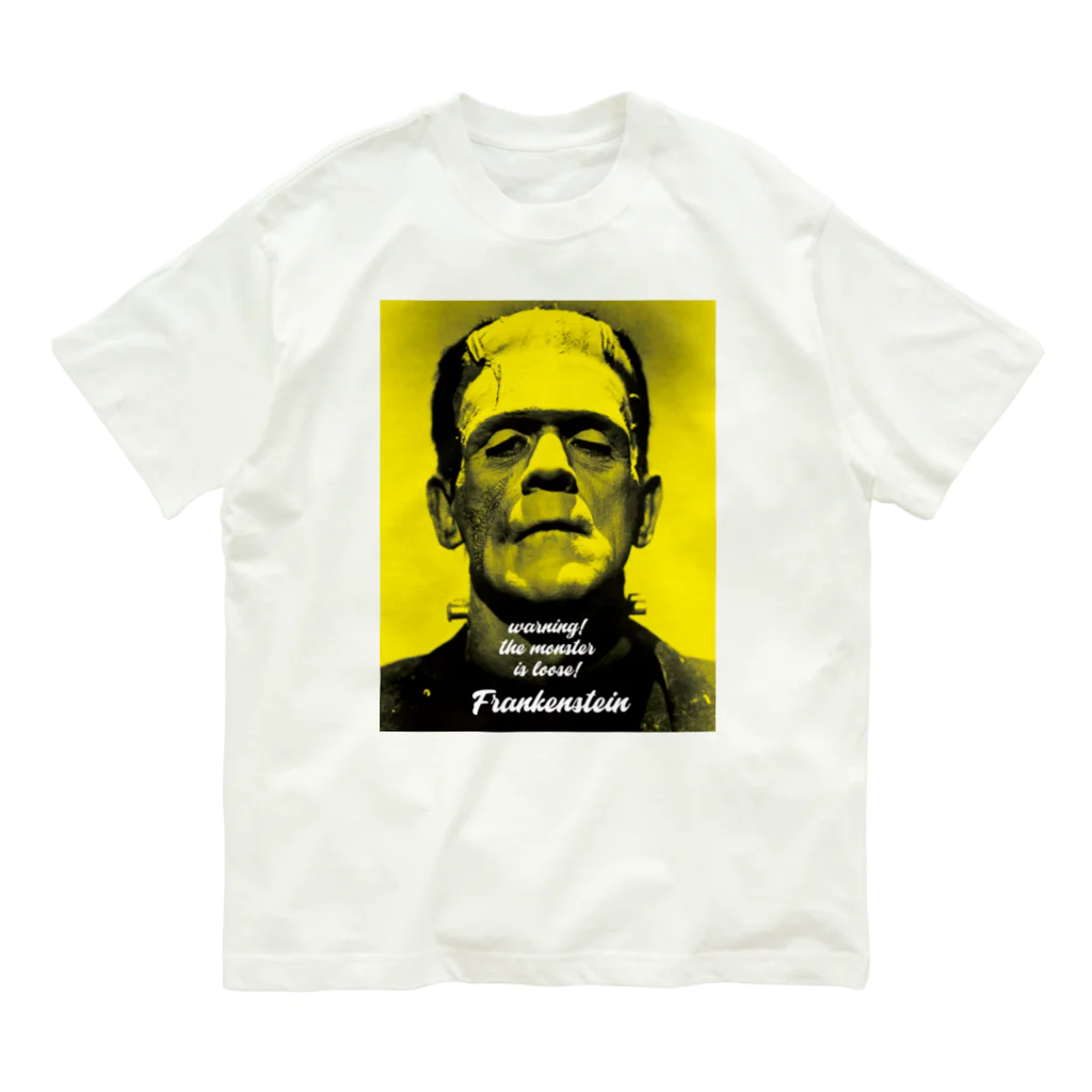 stereovisionのFrankenstein (フランケンシュタイン) オーガニックコットンTシャツ