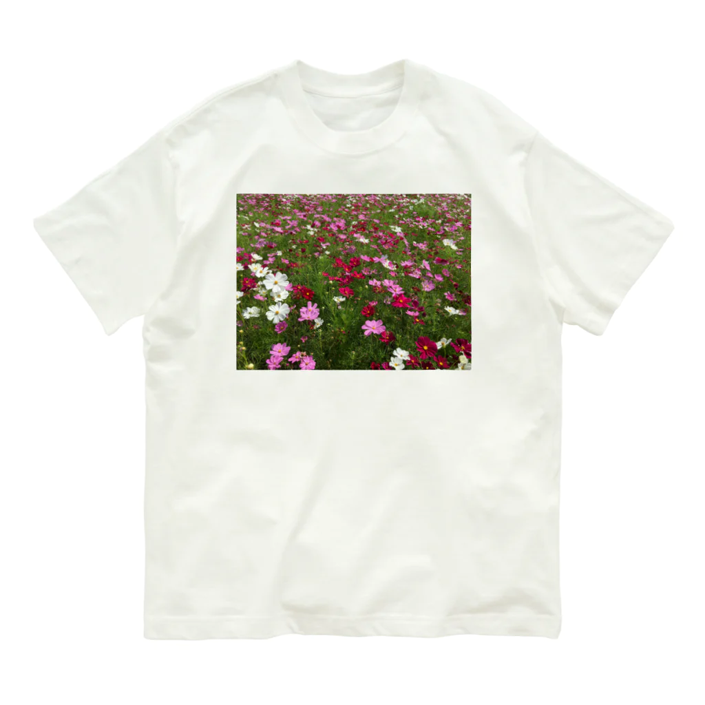 Studio  BLUEのFlowers Organic Cotton T-Shirt